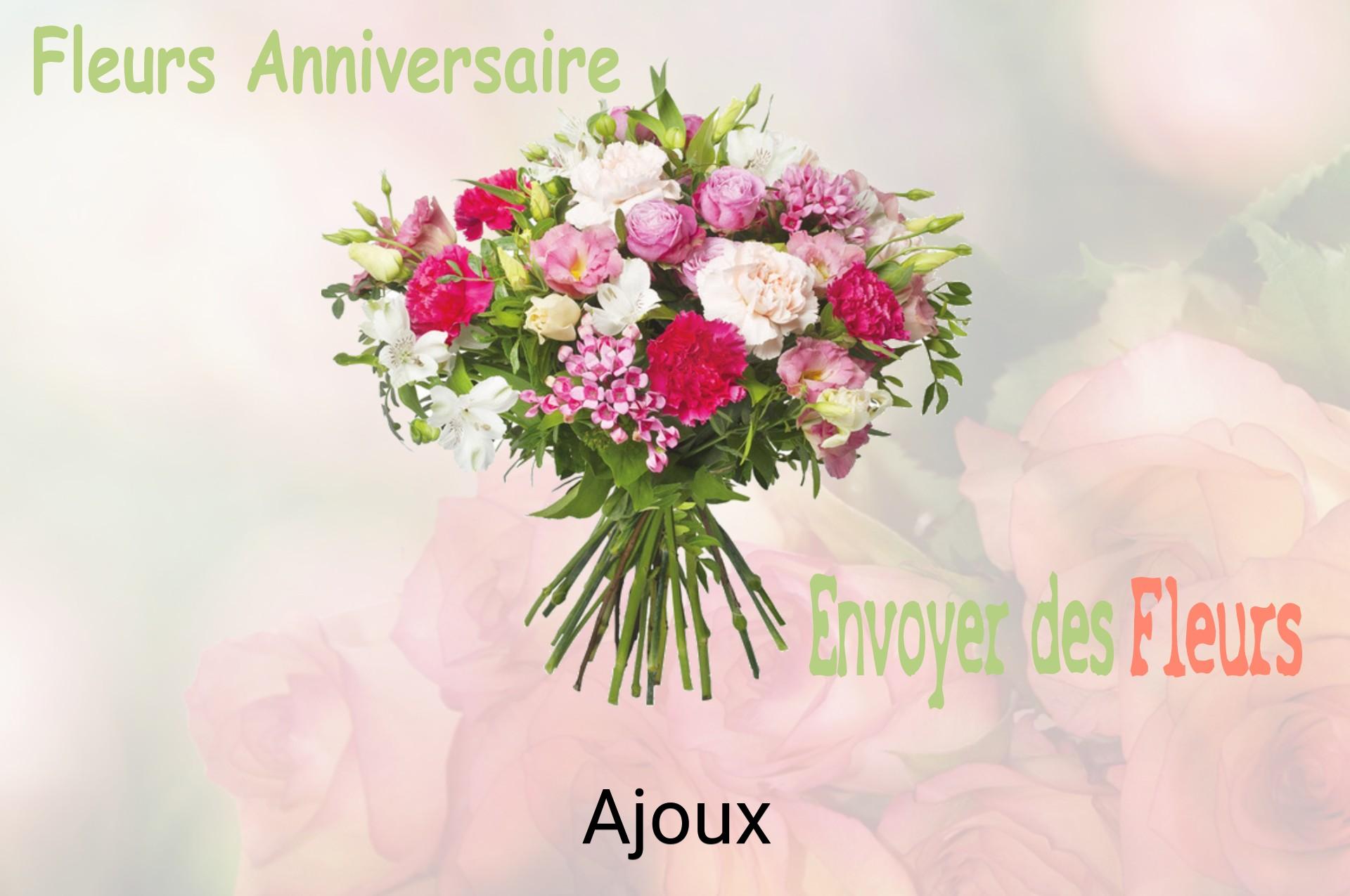 Bouquet de fleurs d’anniversaire livré à Ajoux